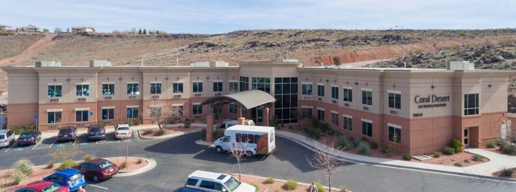 Actual exterior of Coral Desert Rehabilitation in St. George Utah
